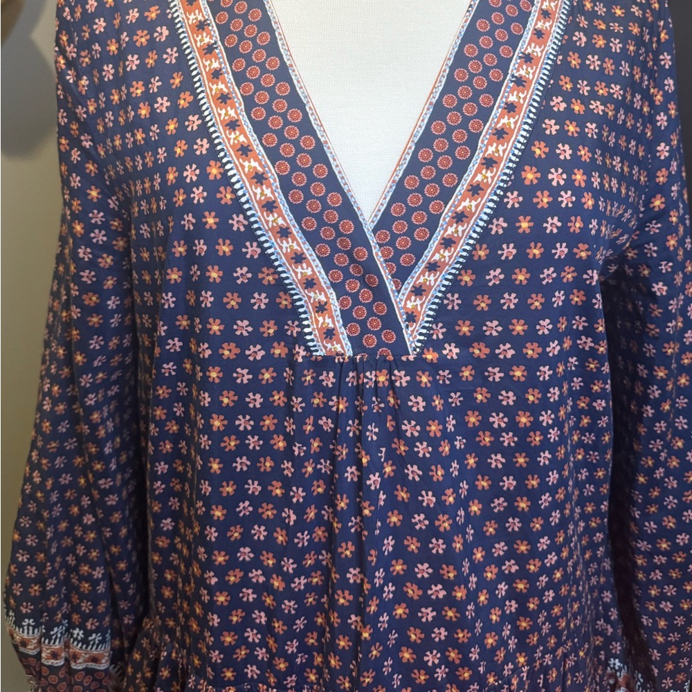 Dress by TROVATA Birds of Paradise size large